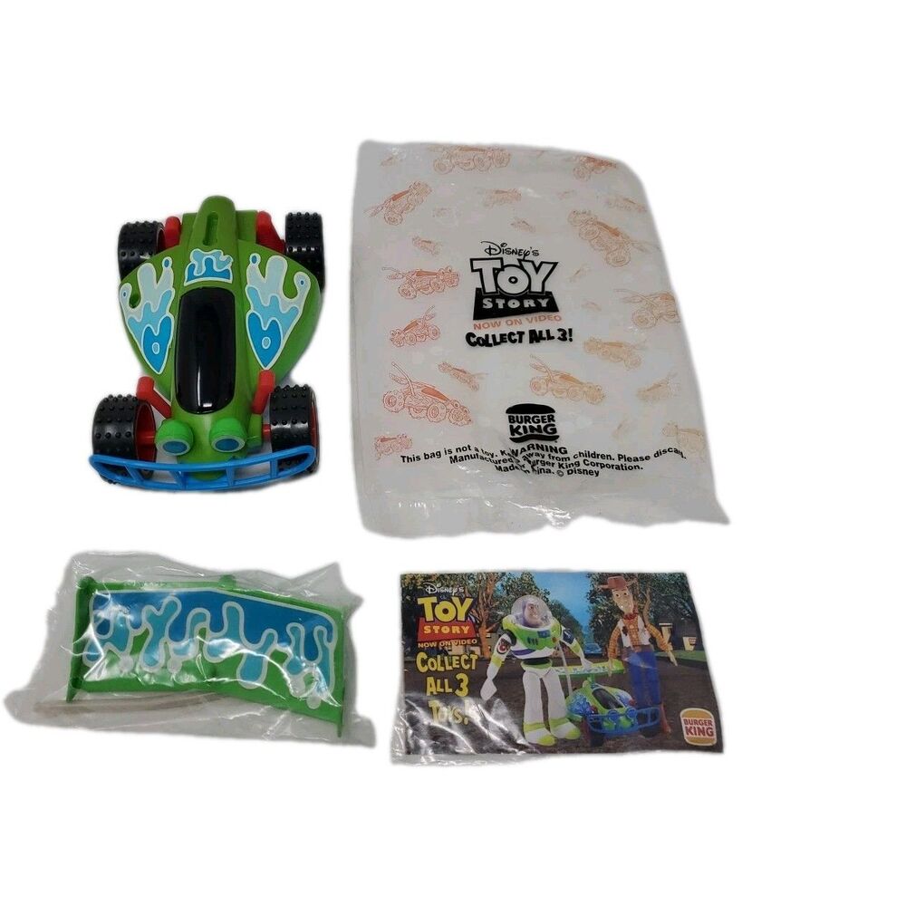 Vintage RC CAR 1999 McDonalds Toy Story 2  Disney  Happy Meal TOY-Pixar